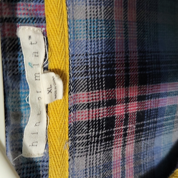 Long sleeve flannel button up xl shirt - Picture 2 of 3